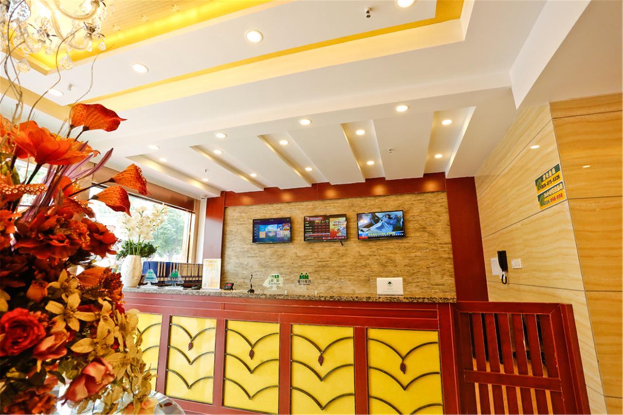 Greentree Inn Zhejiang Jiaxing Zhongan Business Hotel Exterior foto
